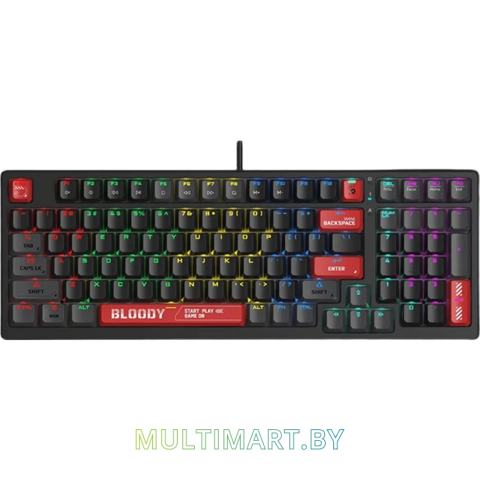 Клавиатура A4Tech Bloody S98 Red (Bloody BLMS Red Plus)